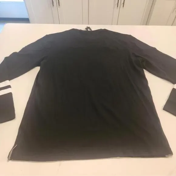 Hustle Gang Mens Large Black Shirt Quality  Uniform Long Sleeve Sporting Goods - Picture 9 of 12